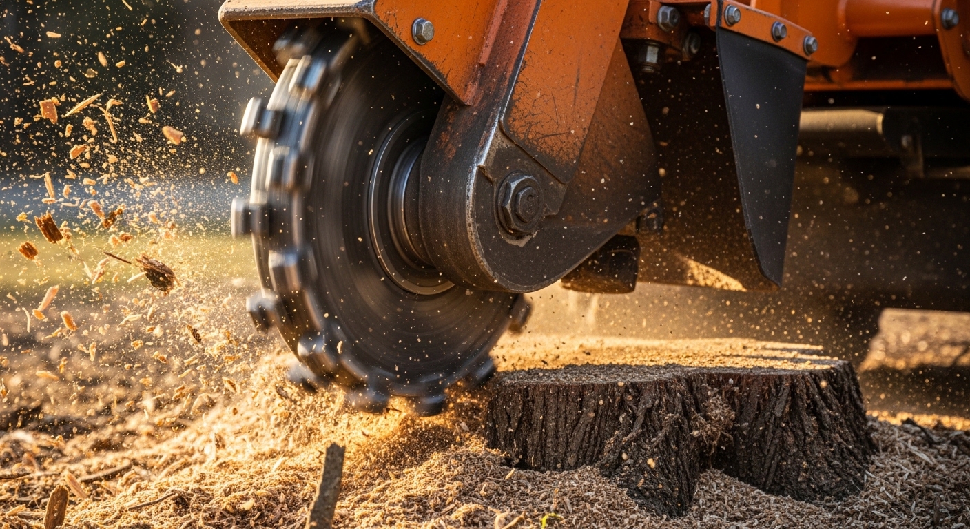 Stump Grinding & Removal by Clark's Tree Care in Waxhaw, NC